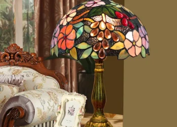 Un luminaire Tiffany